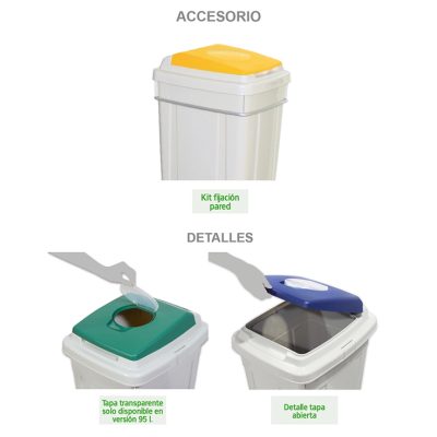 Papelera reciclaje Eco