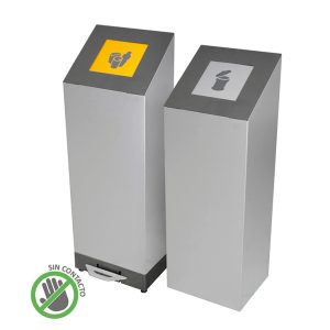 papelera reciclaje security